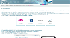 Desktop Screenshot of portico.bugalicia.org