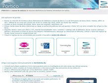 Tablet Screenshot of portico.bugalicia.org